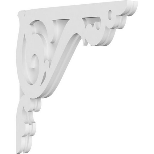 Ekena Millwork Amber Corbel - Primed Polyurethane - CORP01X18X18AE