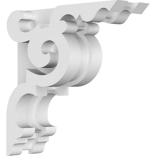 Ekena Millwork Benson Corbel - Primed Polyurethane - CORP01X06X06BE