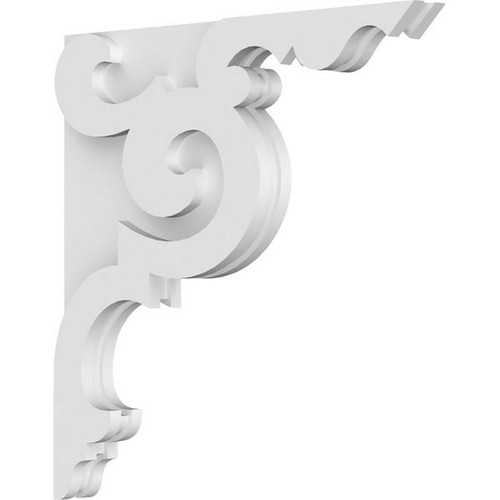 Ekena Millwork Benson Corbel - Primed Polyurethane - CORP01X20X20BE