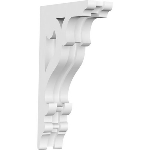 Ekena Millwork Brontes Corbel - Primed Polyurethane - CORP01X06X10BR