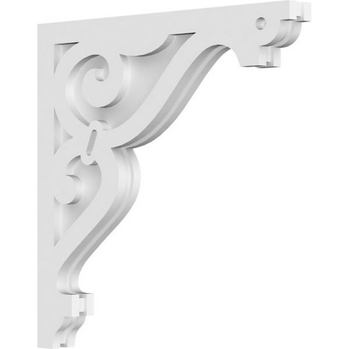 Ekena Millwork Finley Corbel - Primed Polyurethane - CORP01X20X20FI