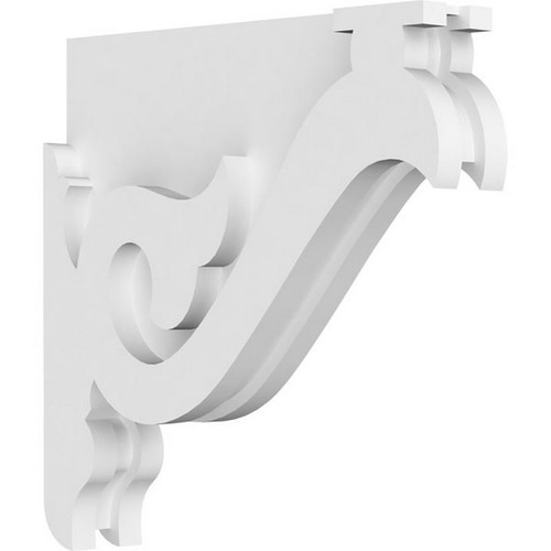 Ekena Millwork Florence Corbel - Primed Polyurethane - CORP01X10X10FL