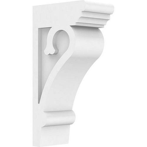 Ekena Millwork Standard Mayflower Corbel - Primed Polyurethane - CORP03X05X10MAY