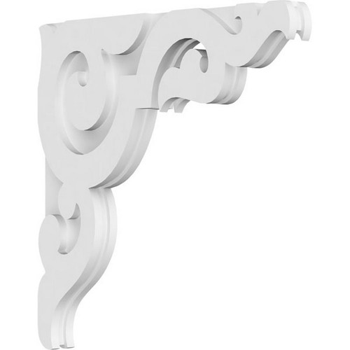 Ekena Millwork Rotherham Corbel - Primed Polyurethane - CORP01X20X20RO