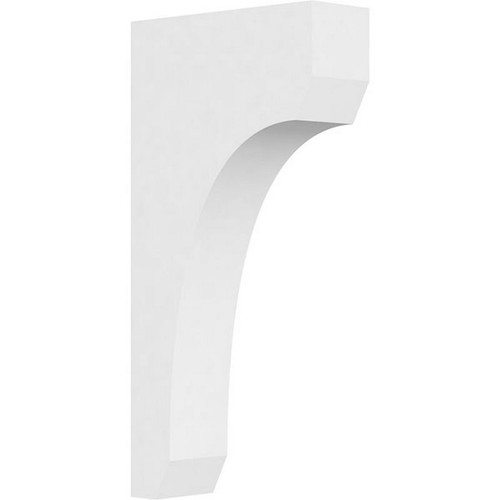 Ekena Millwork Standard Legacy Corbel - Primed Polyurethane - CORP03X10X20LGY