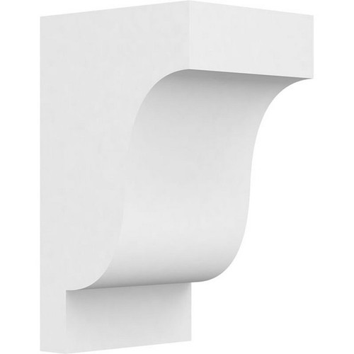 Ekena Millwork Standard Newport Corbel - Primed Polyurethane - CORP05X06X10NEW