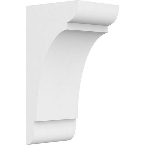 Ekena Millwork Standard Olympic Corbel - Primed Polyurethane - CORP03X06X06OLY