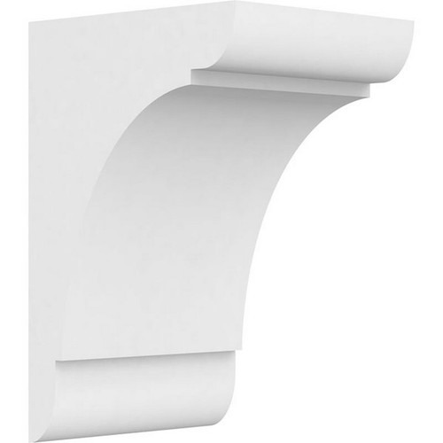 Ekena Millwork Standard Olympic Corbel - Primed Polyurethane - CORP07X08X12OLY