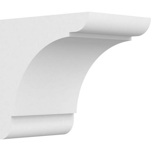 Ekena Millwork Standard Olympic Corbel - Primed Polyurethane - CORP07X10X10OLY