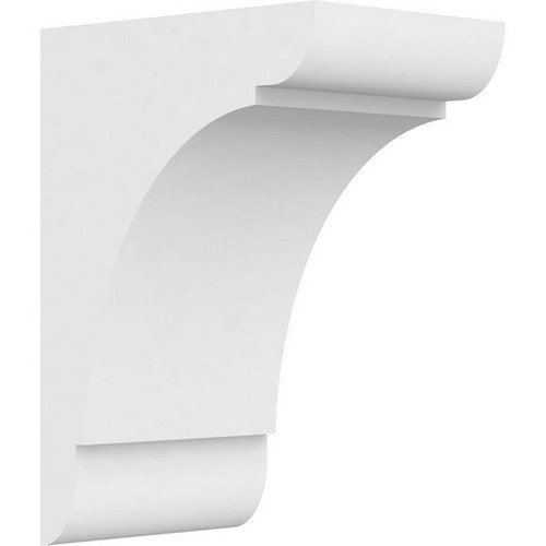 Ekena Millwork Standard Olympic Corbel - Primed Polyurethane - CORP07X10X14OLY