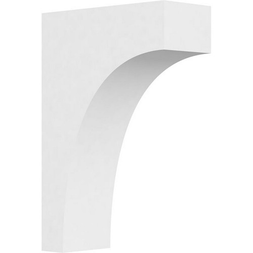 Ekena Millwork Standard Stockport Corbel - Primed Polyurethane - CORP03X08X12STO