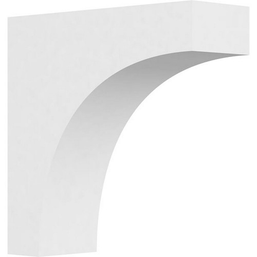 Ekena Millwork Standard Stockport Corbel - Primed Polyurethane - CORP03X10X10STO