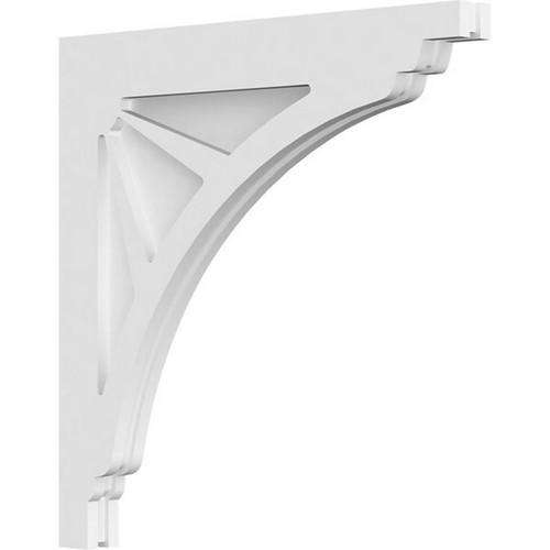 Ekena Millwork Stanford Corbel - Primed Polyurethane - CORP01X22X22ST