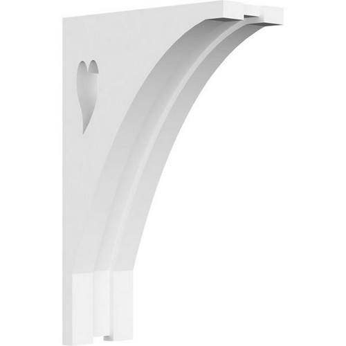 Ekena Millwork Winston Corbel - Primed Polyurethane - CORP01X04X07WN