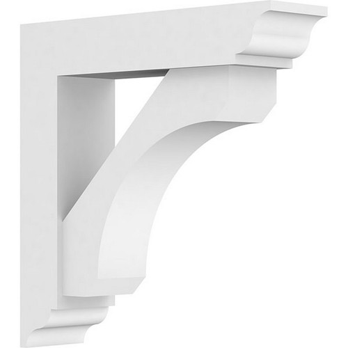 Ekena Millwork Standard Warren Bracket - Primed Polyurethane - BKTP03X14X14LEC01