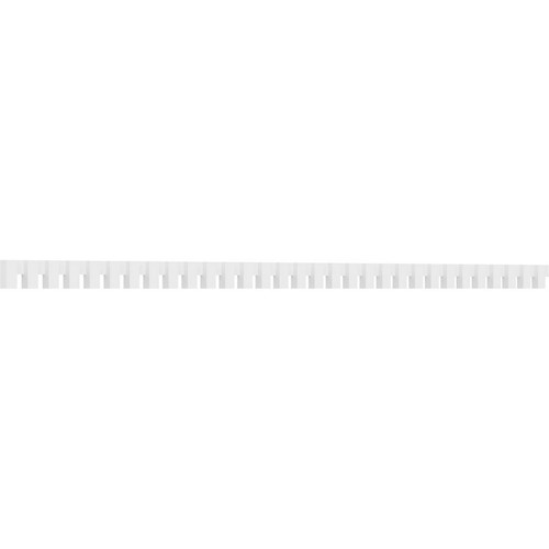 Ekena Millwork Dentil Moulding - Primed Polyurethane - DENP03MAT02