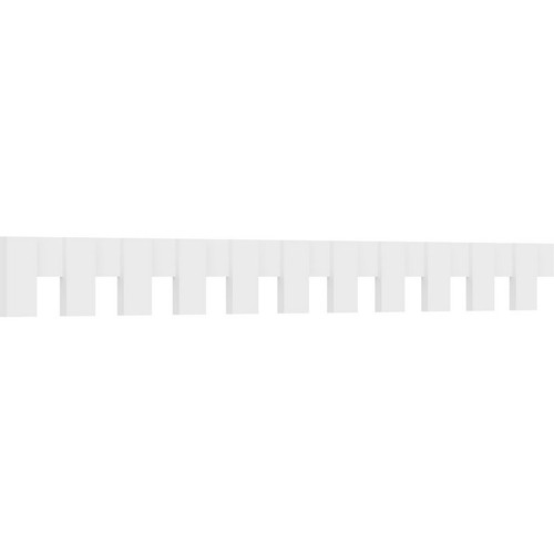 Ekena Millwork Dentil Moulding - Primed Polyurethane - DENP08MAT02