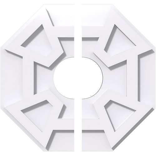 Ekena Millwork Axel Ceiling Medallion - Primed Polyurethaneurethane - CMP14LG2-04000