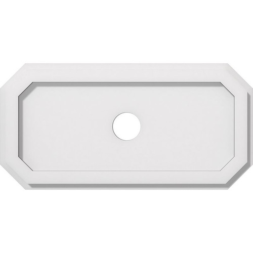 Ekena Millwork Axel Ceiling Medallion - Primed Polyurethaneurethane - CMP18X9ED-02000