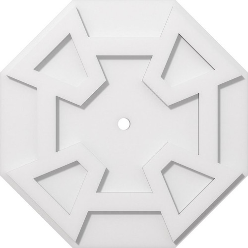 Ekena Millwork Axel Ceiling Medallion - Primed Polyurethaneurethane - CMP20LG-01000