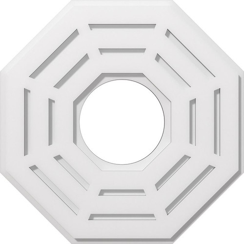 Ekena Millwork Axel Ceiling Medallion - Primed Polyurethaneurethane - CMP20WN-07000