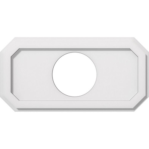 Ekena Millwork Axel Ceiling Medallion - Primed Polyurethaneurethane - CMP20X10ED-06000