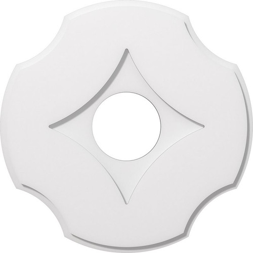 Ekena Millwork Axel Ceiling Medallion - Primed Polyurethaneurethane - CMP22PL-06000