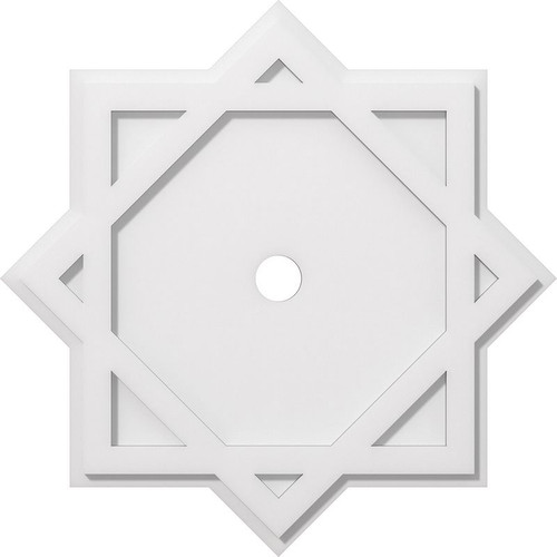 Ekena Millwork Axel Ceiling Medallion - Primed Polyurethaneurethane - CMP24AL-02000