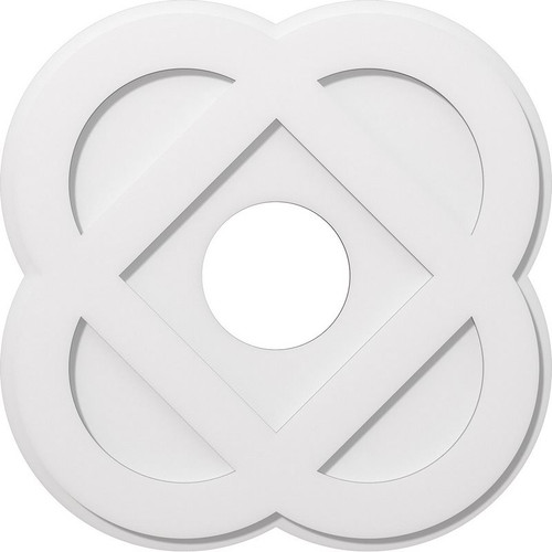 Ekena Millwork Axel Ceiling Medallion - Primed Polyurethaneurethane - CMP26CE-07000