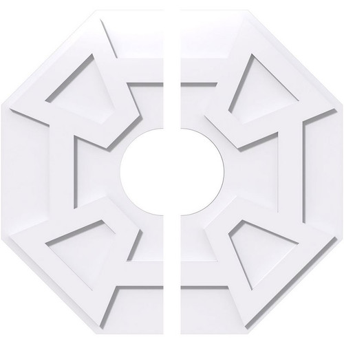 Ekena Millwork Axel Ceiling Medallion - Primed Polyurethaneurethane - CMP26LG2-07000