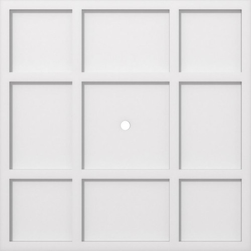Ekena Millwork Axel Ceiling Medallion - Primed Polyurethaneurethane - CMP26RK-01000