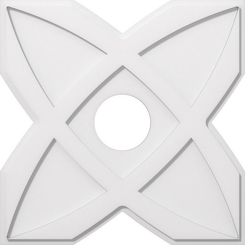 Ekena Millwork Axel Ceiling Medallion - Primed Polyurethaneurethane - CMP26TS-06000