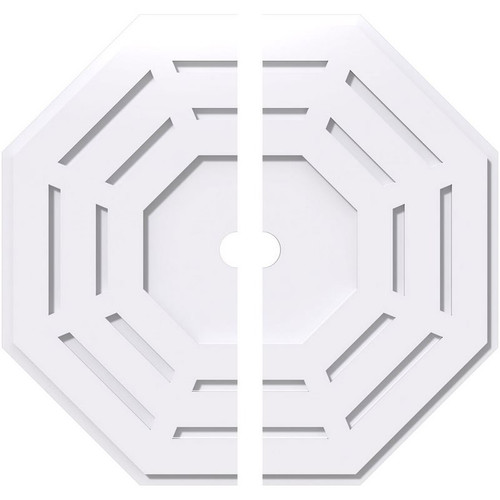 Ekena Millwork Axel Ceiling Medallion - Primed Polyurethaneurethane - CMP26WN2-02000