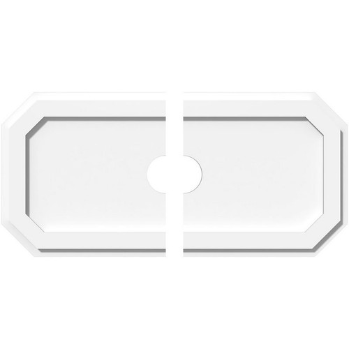 Ekena Millwork Axel Ceiling Medallion - Primed Polyurethaneurethane - CMP26X13ED2-03000