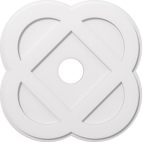 Ekena Millwork Axel Ceiling Medallion - Primed Polyurethaneurethane - CMP28CE-05000