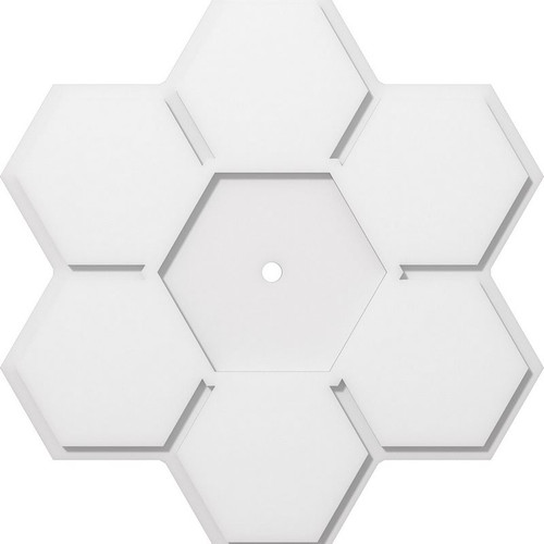 Ekena Millwork Axel Ceiling Medallion - Primed Polyurethaneurethane - CMP28DY-01000