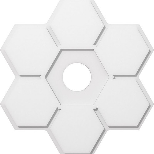 Ekena Millwork Axel Ceiling Medallion - Primed Polyurethaneurethane - CMP28DY-05000