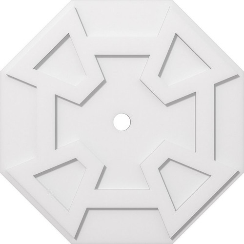 Ekena Millwork Axel Ceiling Medallion - Primed Polyurethaneurethane - CMP28LG-02000