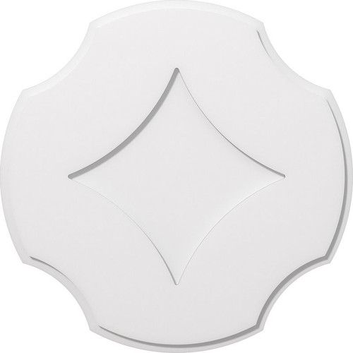 Ekena Millwork Axel Ceiling Medallion - Primed Polyurethaneurethane - CMP28PL
