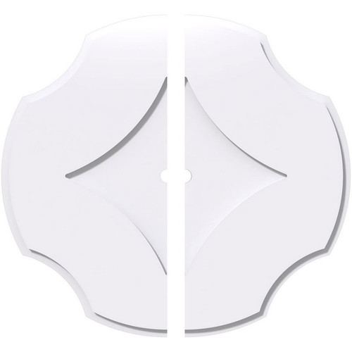 Ekena Millwork Axel Ceiling Medallion - Primed Polyurethaneurethane - CMP28PL2-01000
