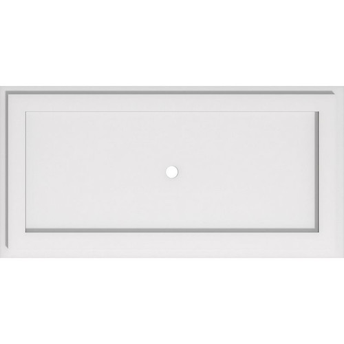 Ekena Millwork Axel Ceiling Medallion - Primed Polyurethaneurethane - CMP28X14RE-01000