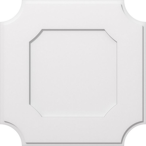 Ekena Millwork Axel Ceiling Medallion - Primed Polyurethaneurethane - CMP30LE