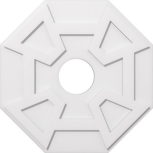 Ekena Millwork Axel Ceiling Medallion - Primed Polyurethaneurethane - CMP30LG-07000