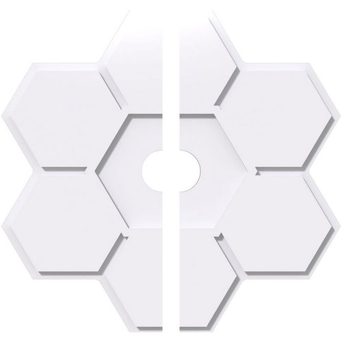 Ekena Millwork Axel Ceiling Medallion - Primed Polyurethaneurethane - CMP32DY2-04000