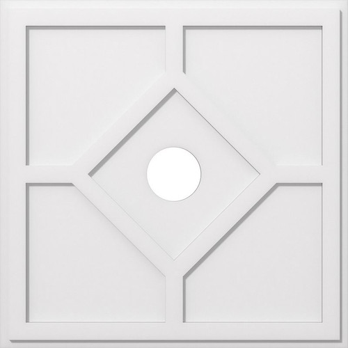 Ekena Millwork Axel Ceiling Medallion - Primed Polyurethaneurethane - CMP32EY-05000