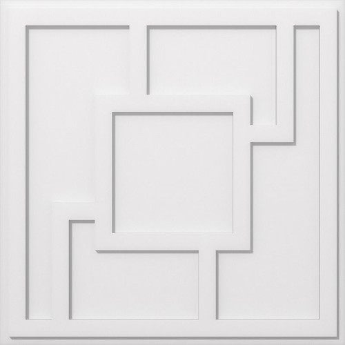 Ekena Millwork Axel Ceiling Medallion - Primed Polyurethaneurethane - CMP32KX