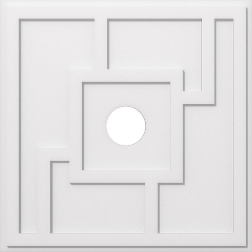 Ekena Millwork Axel Ceiling Medallion - Primed Polyurethaneurethane - CMP32KX-05000