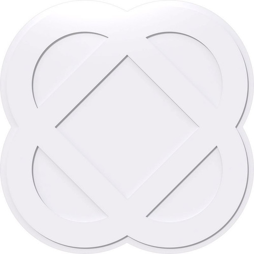 Ekena Millwork Axel Ceiling Medallion - Primed Polyurethaneurethane - CMP34CE