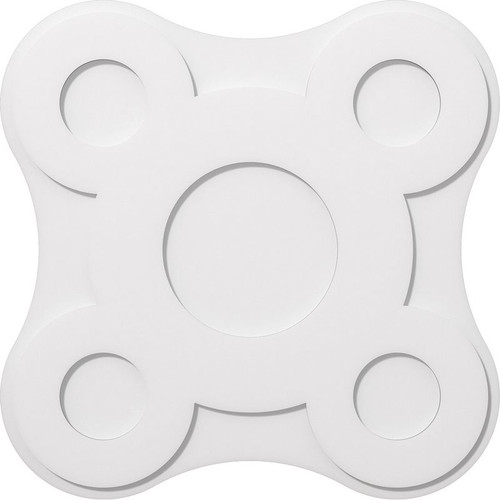 Ekena Millwork Axel Ceiling Medallion - Primed Polyurethaneurethane - CMP34LA