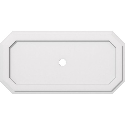 Ekena Millwork Axel Ceiling Medallion - Primed Polyurethaneurethane - CMP34X17ED-02000